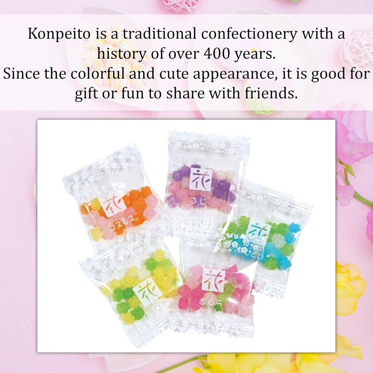 traditional hanatsume-style konpeito craftsmanship from maruta candy