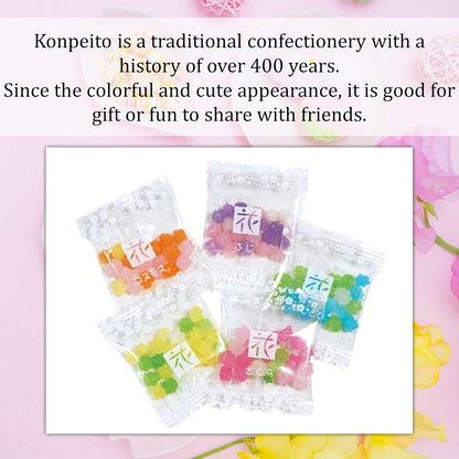 traditional hanatsume-style konpeito craftsmanship from maruta candy