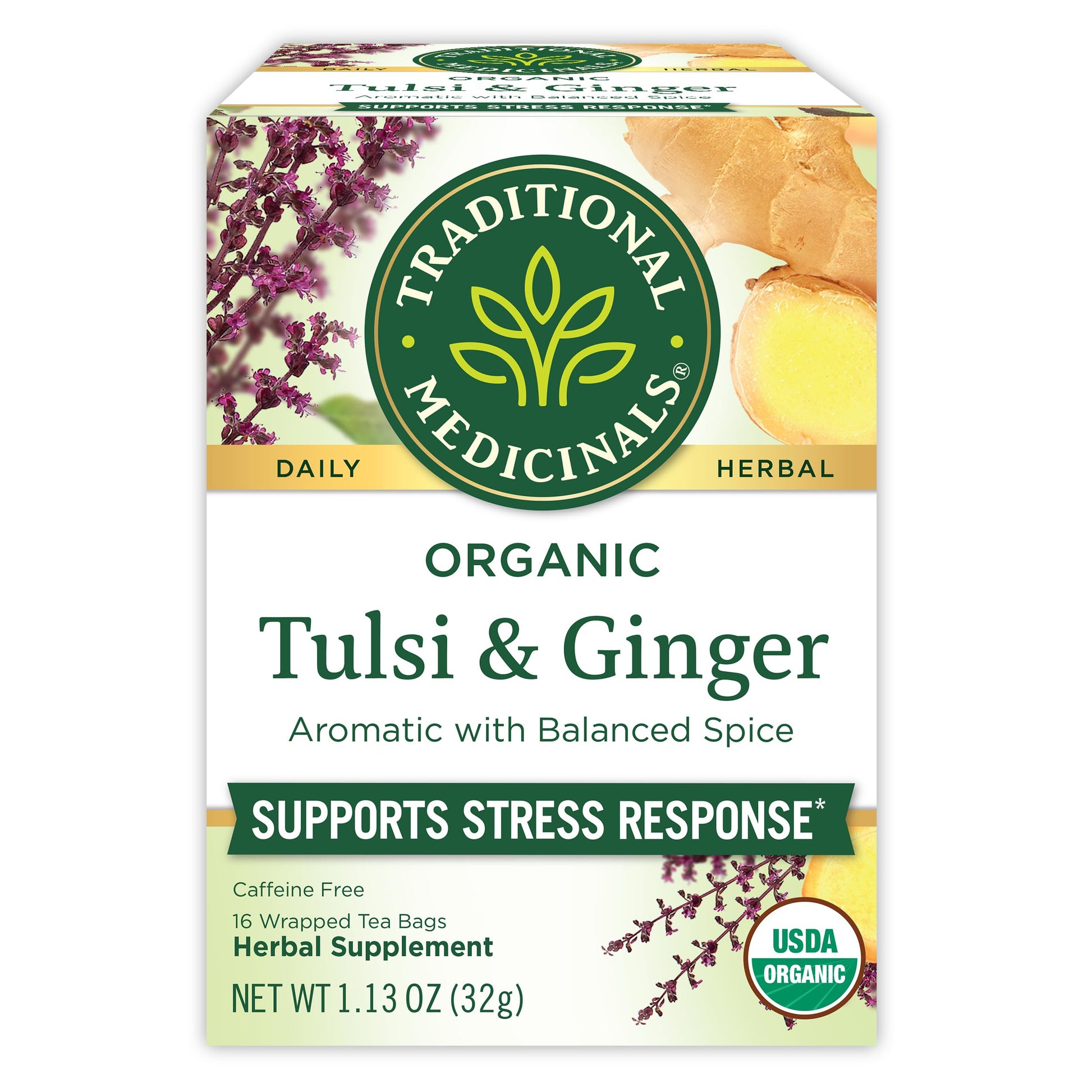 Traditional Medicinals Organic Lemon Balm Tea – Nightly Calm Ritual for Meditation and Mindful Mornings