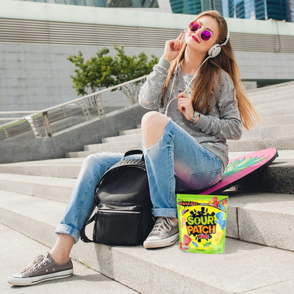 traditional sour patch kids shape for instant brand recognition