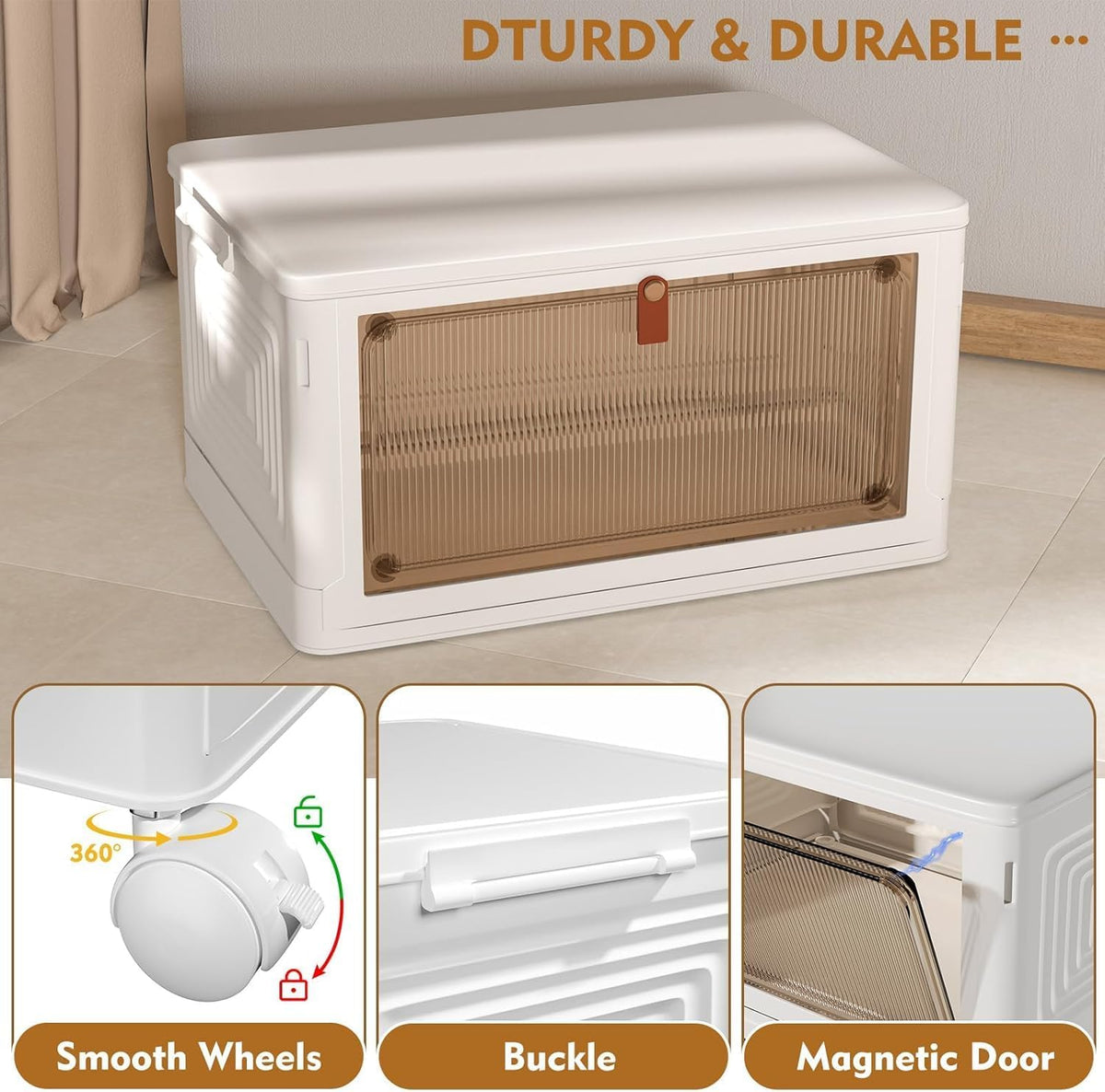 translucent visible front doors for quick content identification