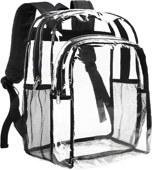 transparent pvc body for instant visibility of all contents