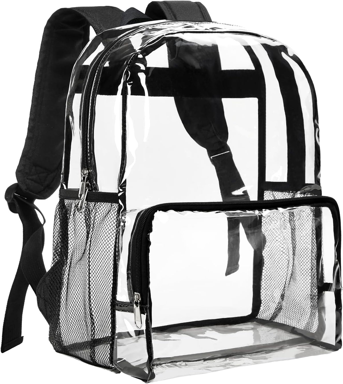 transparent pvc material for full visibility of contents