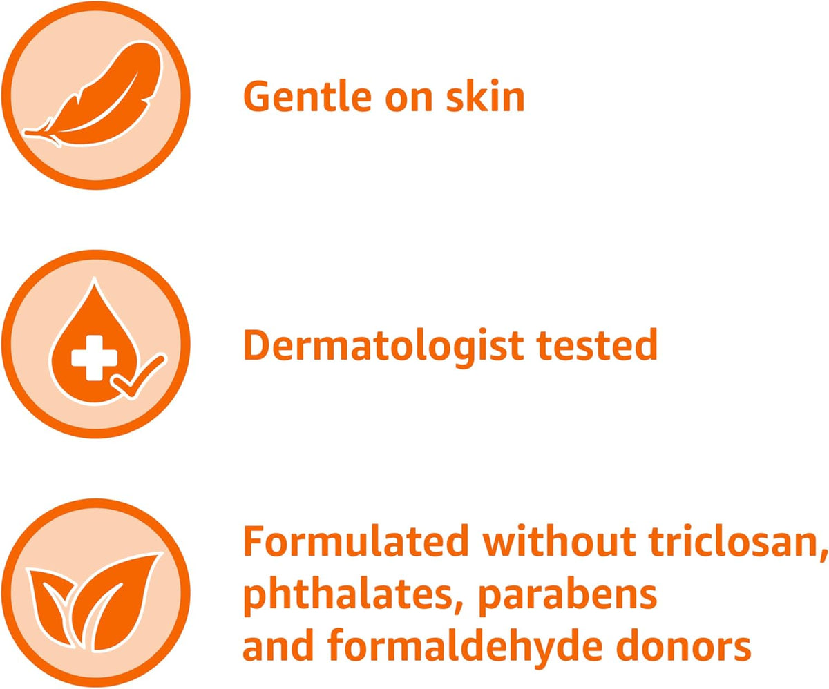 triclosan-free, paraben-free, phthalate-free, and free of formaldehyde donors