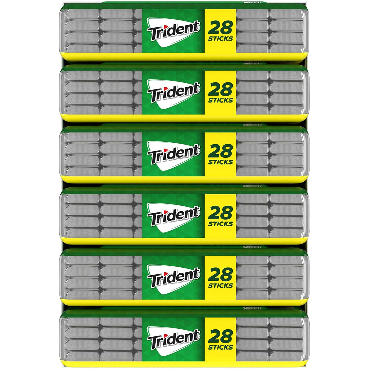 Trident Spearmint Xylitol Gum – After-Dinner Wellness Pick for Lower-Calorie, Sugar-Free Refreshment