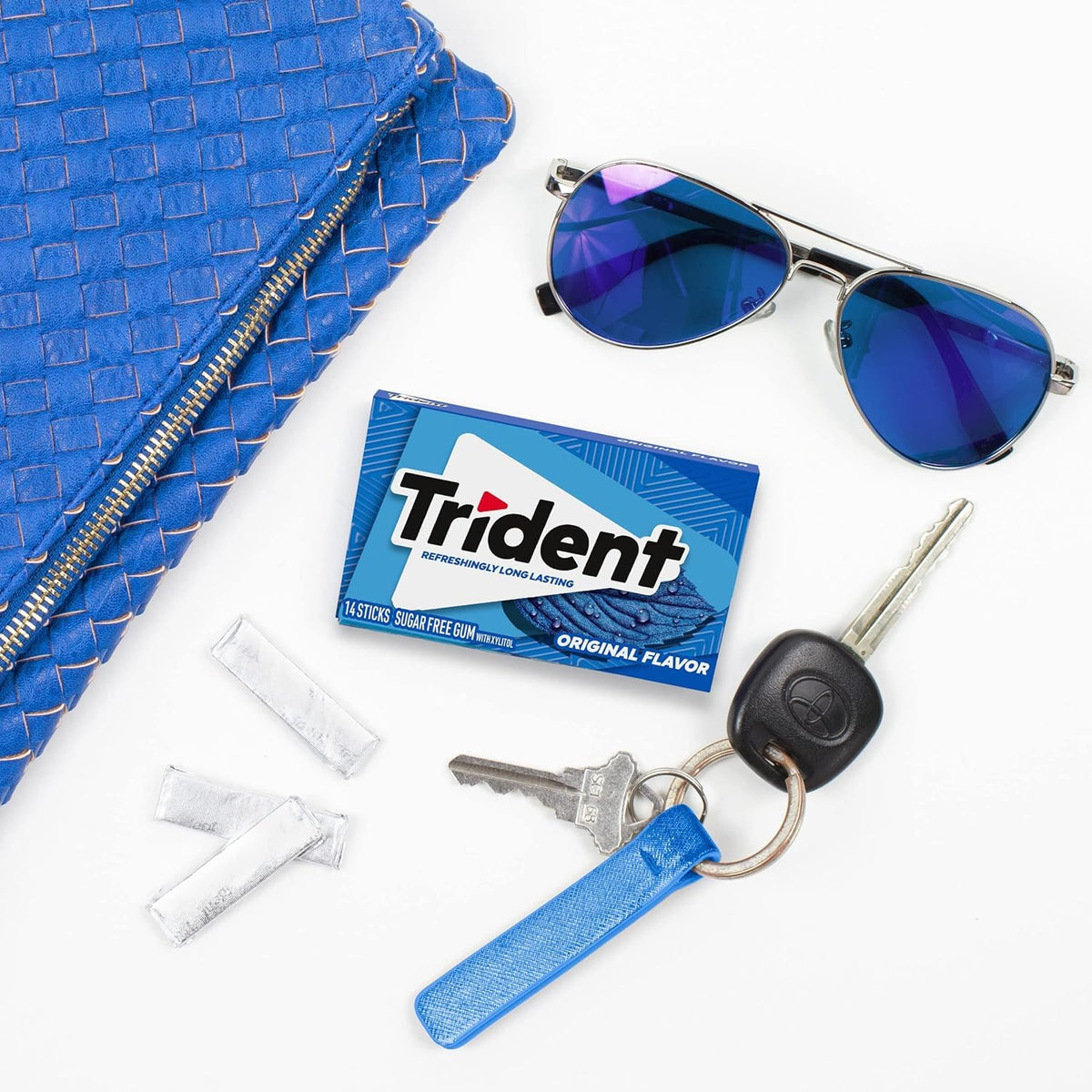 Trident Sugar-Free Chewing Gum – Mindful Post-Meal Dental Care for Your Wellness Routine