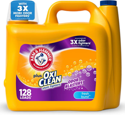 triple-power formula: odor fighting, stain blasting and freshness boosting in one bottle