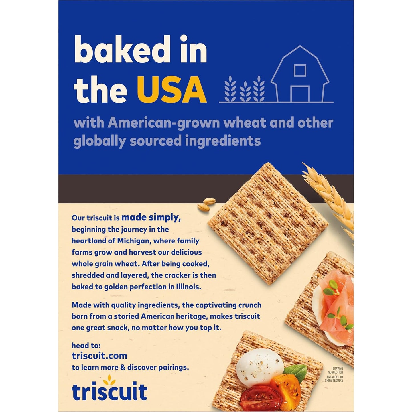 Triscuit Cracked Pepper & Olive Oil Crackers – Non-GMO Whole Grain Snack for Clean-Eating Pantry