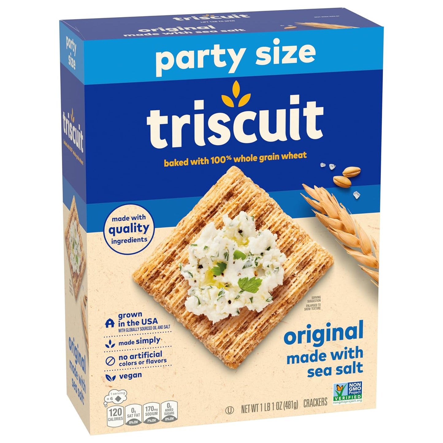 Triscuit Original Whole Grain Crackers – Mindful Snacking for Office Wellness Breaks