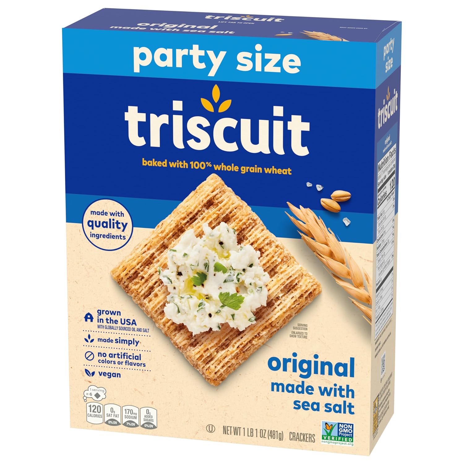 Triscuit Original Whole Grain Crackers – Mindful Snacking for Office Wellness Breaks