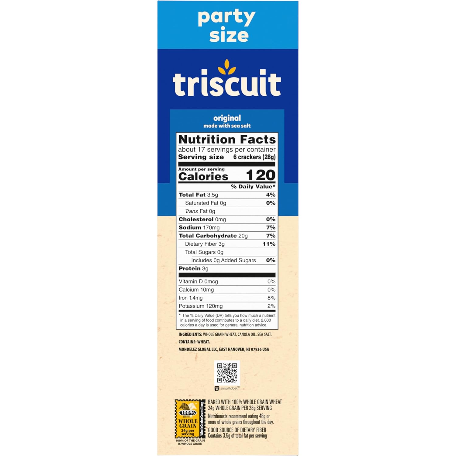 Triscuit Original Whole Grain Crackers – Mindful Snacking for Office Wellness Breaks