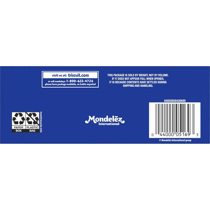 Triscuit Original Whole Grain Wheat Crackers – Mindful Snacking for Home Kitchen and Office Desk, 12.5 oz