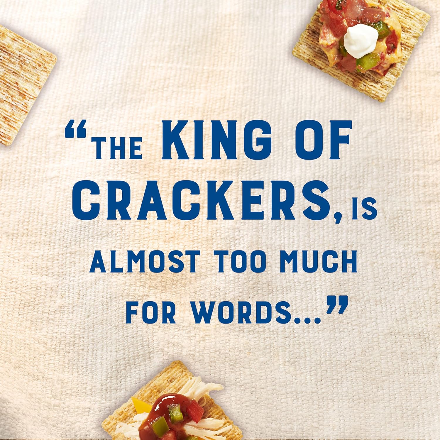 Triscuit Original Whole Grain Wheat Crackers – Mindful Snacking for Home Kitchen and Office Desk, 12.5 oz