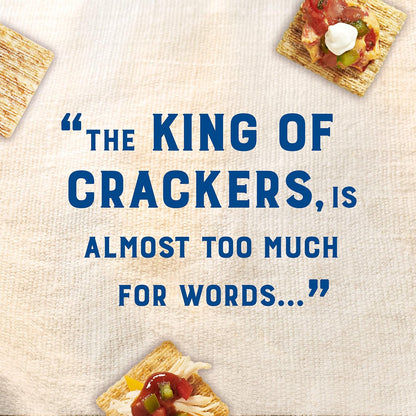 Triscuit Original Whole Grain Wheat Crackers – Mindful Snacking for Home Kitchen and Office Desk, 12.5 oz