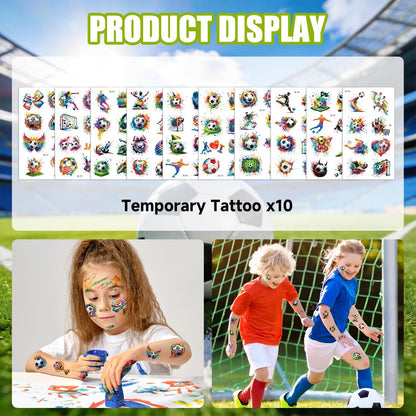 trophy-style presentation doubling as party decoration and take-home souvenirs