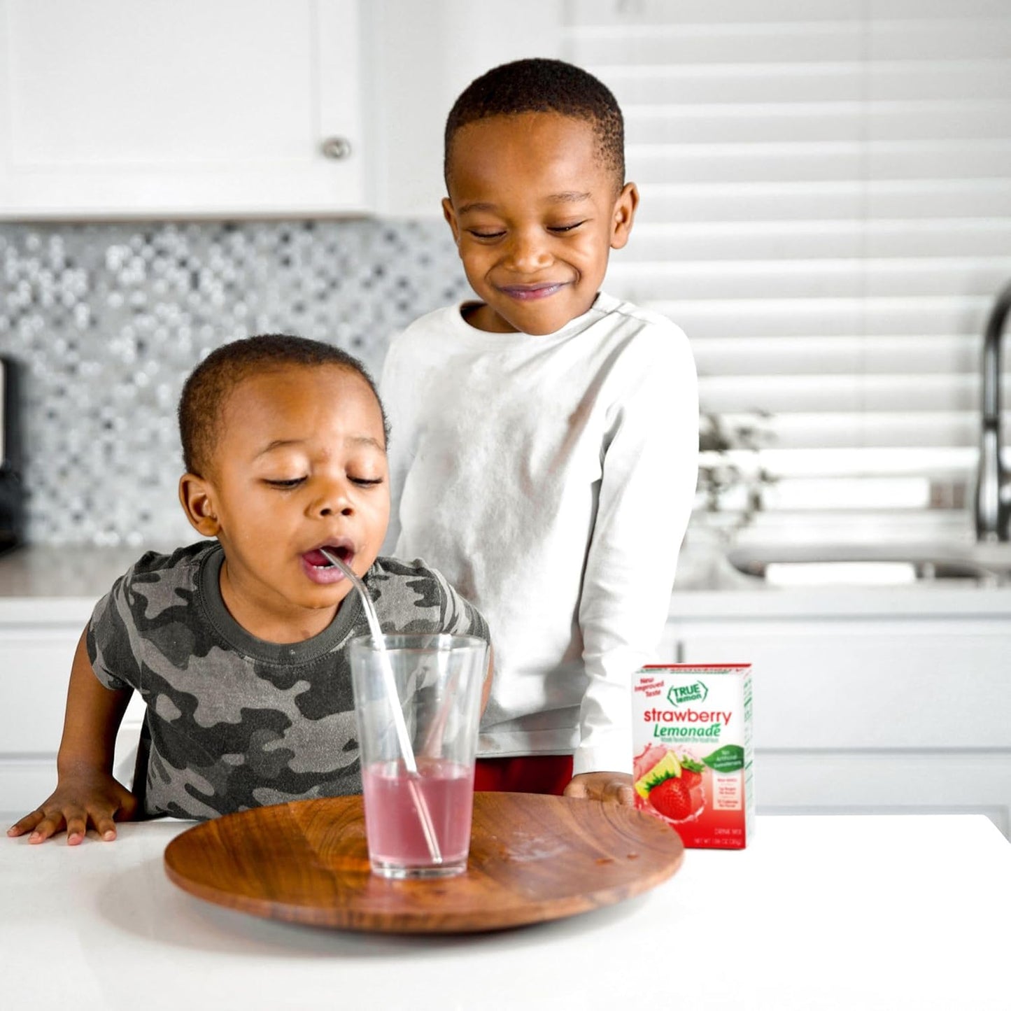 True Citrus True Lemon Strawberry Lemonade Water Enhancer – Daily Hydration Ritual for Low-Calorie Wellness Routines