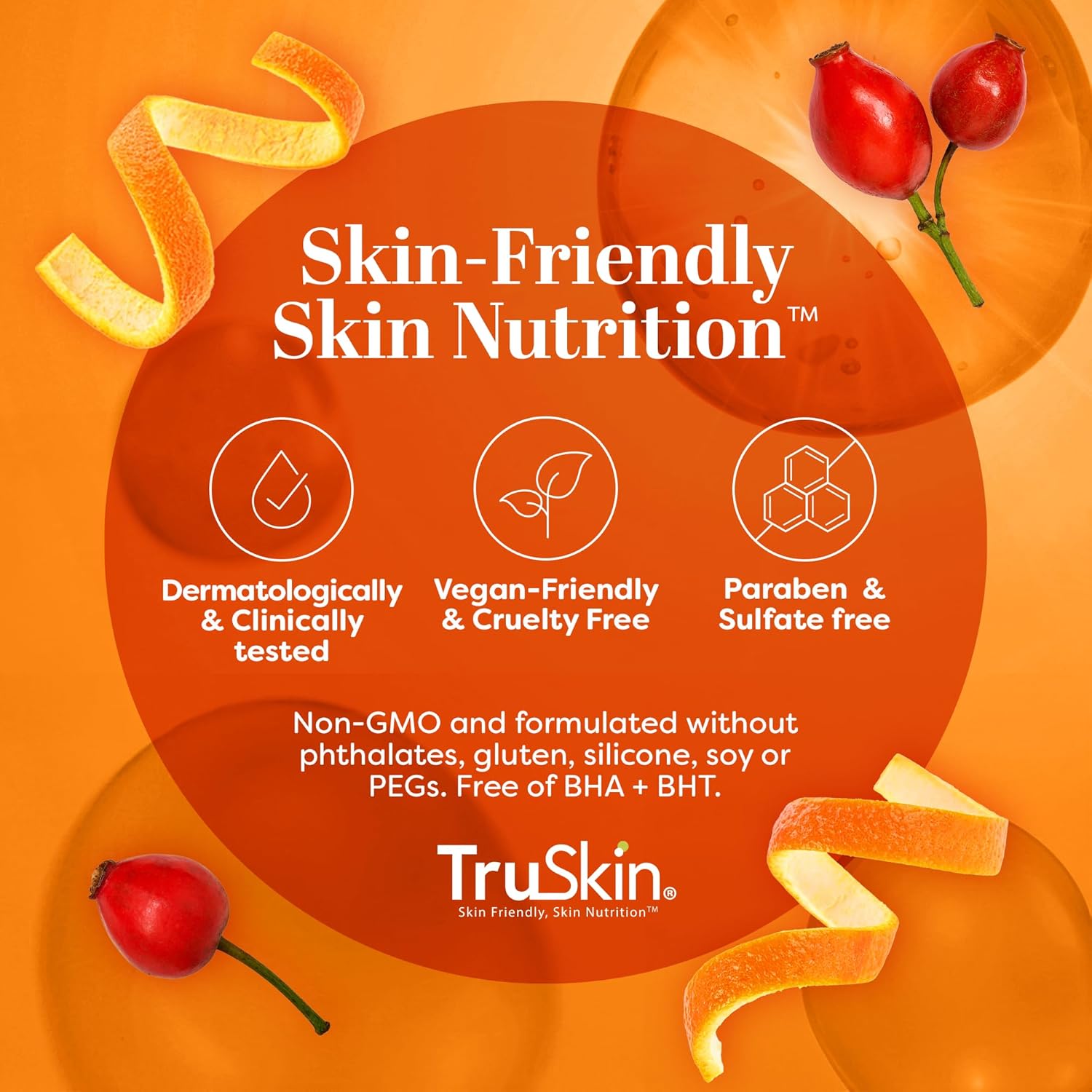 TruSkin Brightening Facial Cleanser – Refresh & Renew with Vitamins C & E Daily