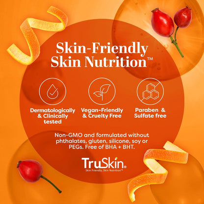 TruSkin Brightening Facial Cleanser – Refresh & Renew with Vitamins C & E Daily