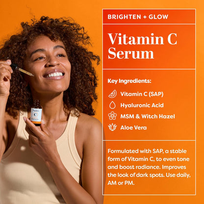 TruSkin Prestige Serum Duo – Dermatologist-Tested Vitamin C & Retinol in Premium Bottles