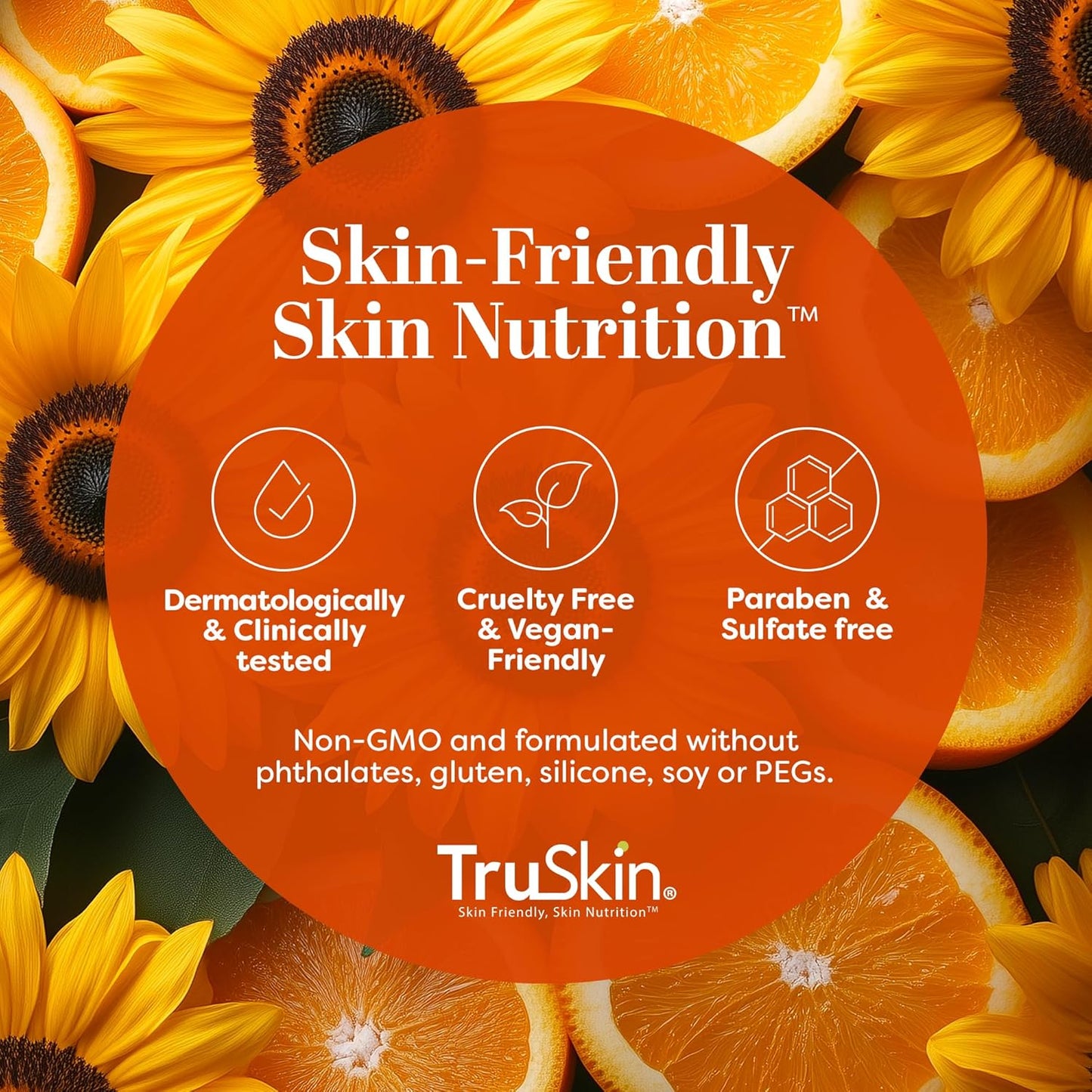 TruSkin Sunscreen Serum for Face - SPF 30 Tinted Mineral Sunscreen for a Mindful Morning Skincare Ritual