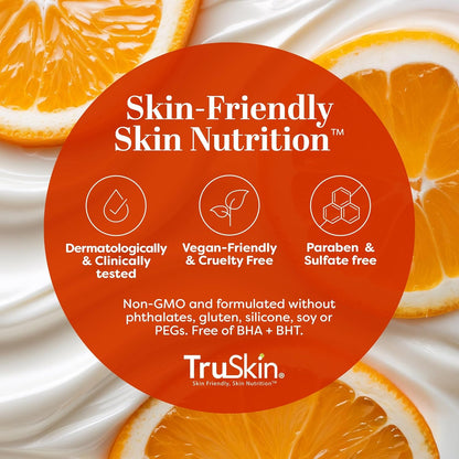 TruSkin Vitamin C Face Cream – Clean, Essential Daily Moisturizer for All Skin Types