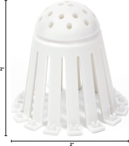 TubShroom Toss 21pk - Disposable Hair Catcher Strainers for a Polished, Clutter-Free Bathtub Aesthetic