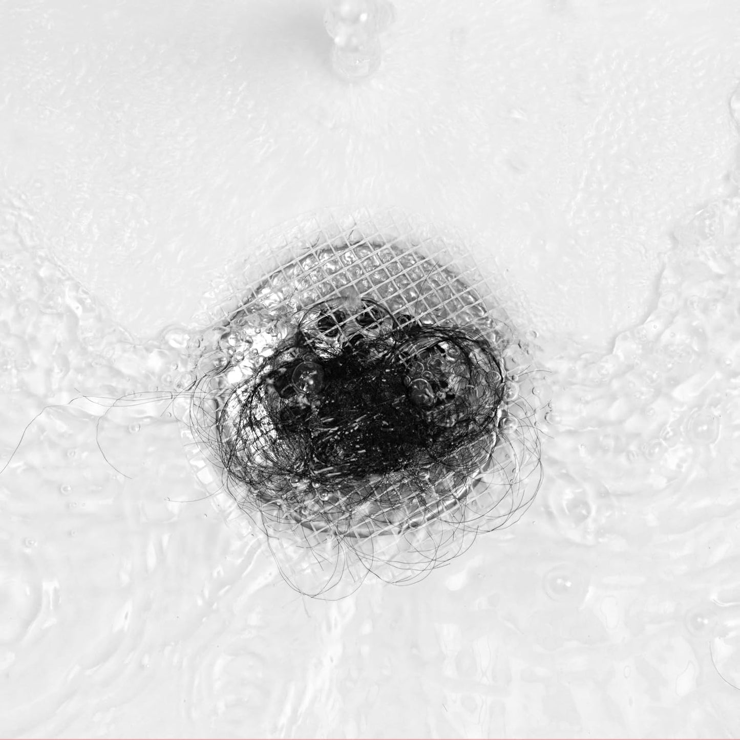 TubShroom Toss 26pk Disposable Drain Covers - Minimalist Shower and Tub Hair Catcher, Six-Month Set-and-Forget Supply