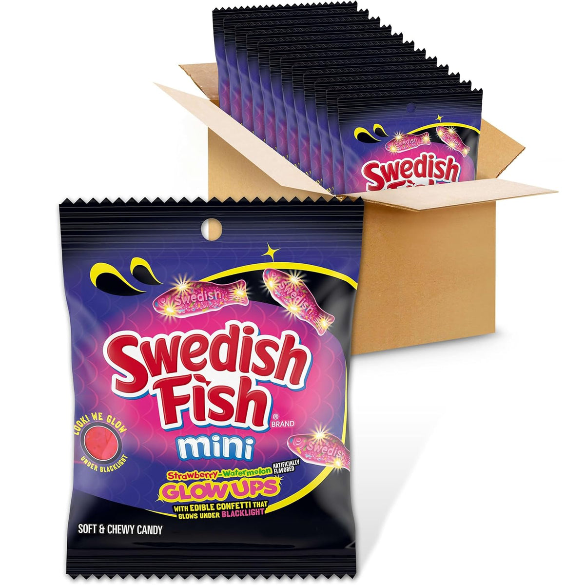 twelve 3.08 oz individually sealed bags in one bulk case