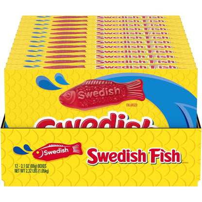 twelve individually sealed 3.1 oz boxes in the standard pack