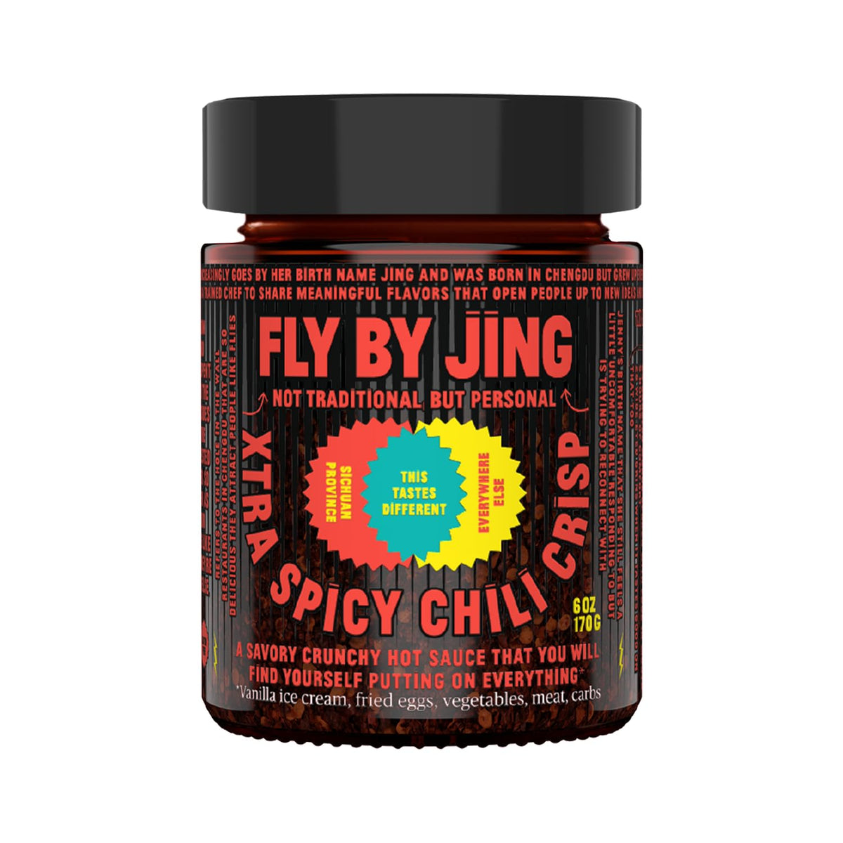 two 6oz glass jars per pack covering original and xtra spicy profiles