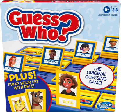 two complete card sets: 48 people face cards with 24 mystery cards and 48 pets face cards with 24 mystery cards