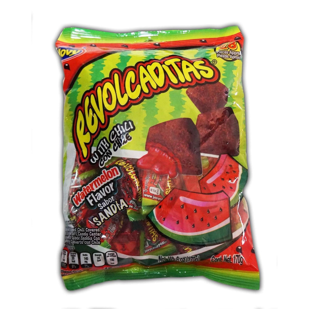 two core flavor lines: mango chili and watermelon chili for variety