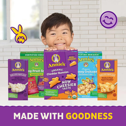 two flavor variants available: original and cheddar cheese