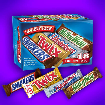 two size variants available: 18-pack (1.85 oz bars) and 2-pack (33.31 oz total)