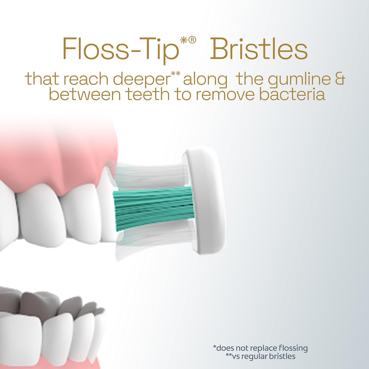 u-shaped brush head with high-density bristles for rapid foaming action