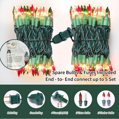 ul-listed with built-in 3a fuse and 2 spare fuses plus 4 spare bulbs for safe long-term use