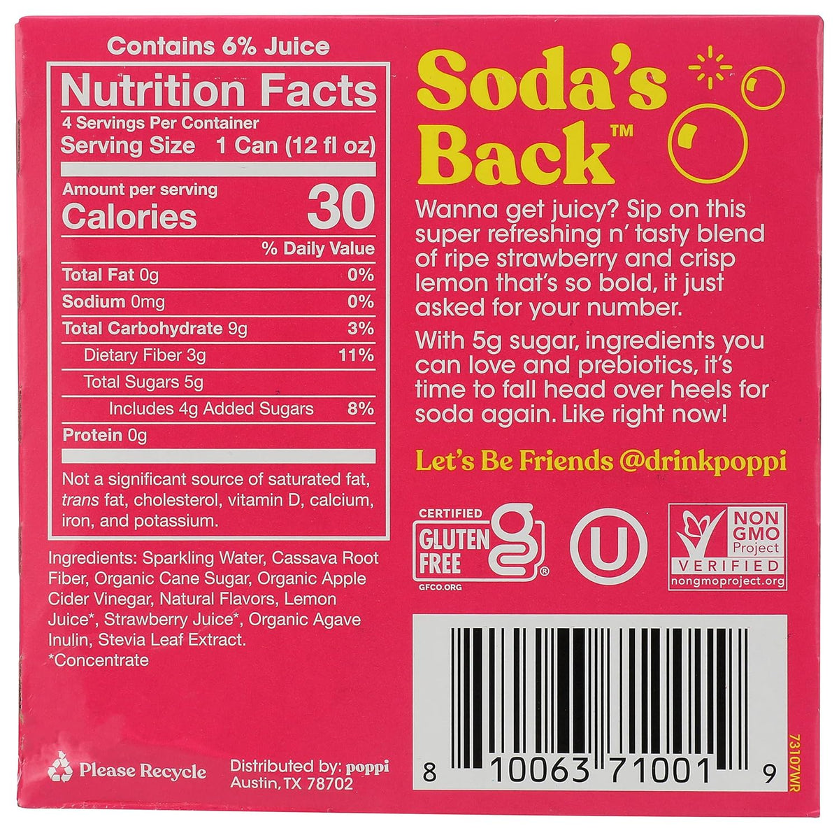 unfiltered apple cider vinegar in 'stealth mode' — present but flavor-masked