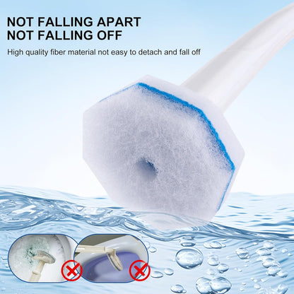 universal fit compatible with most clorox-style toilet wands on the market