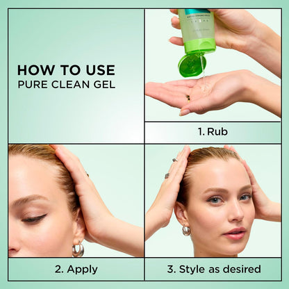 universal formula designed for all hair types including fine, thick, curly, and straight
