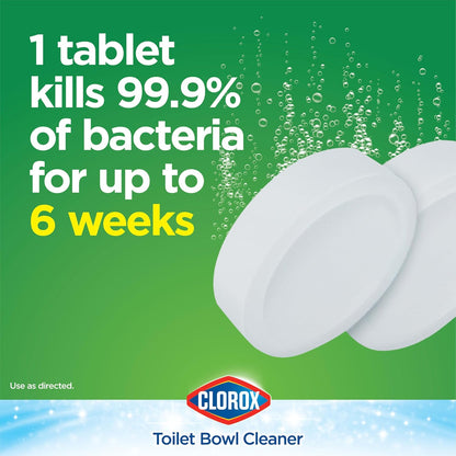 up to 3 months of continuous cleaning and deodorizing per tablet