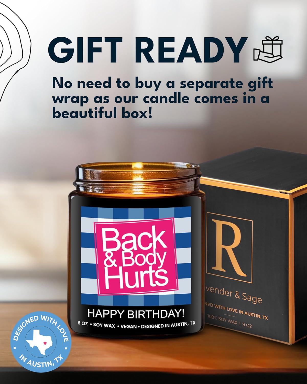 up to 50-hour long burn time