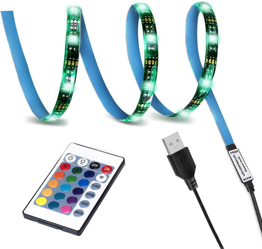 usb 5v powered with 30 rgb leds in waterproof ip65 silicone coating