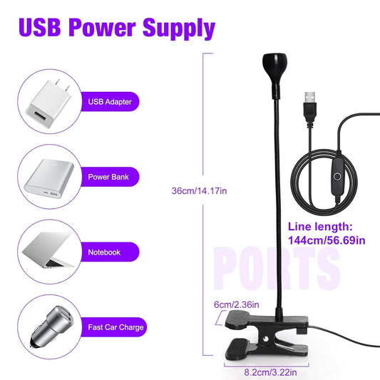 usb-powered 5v corded electric connectivity