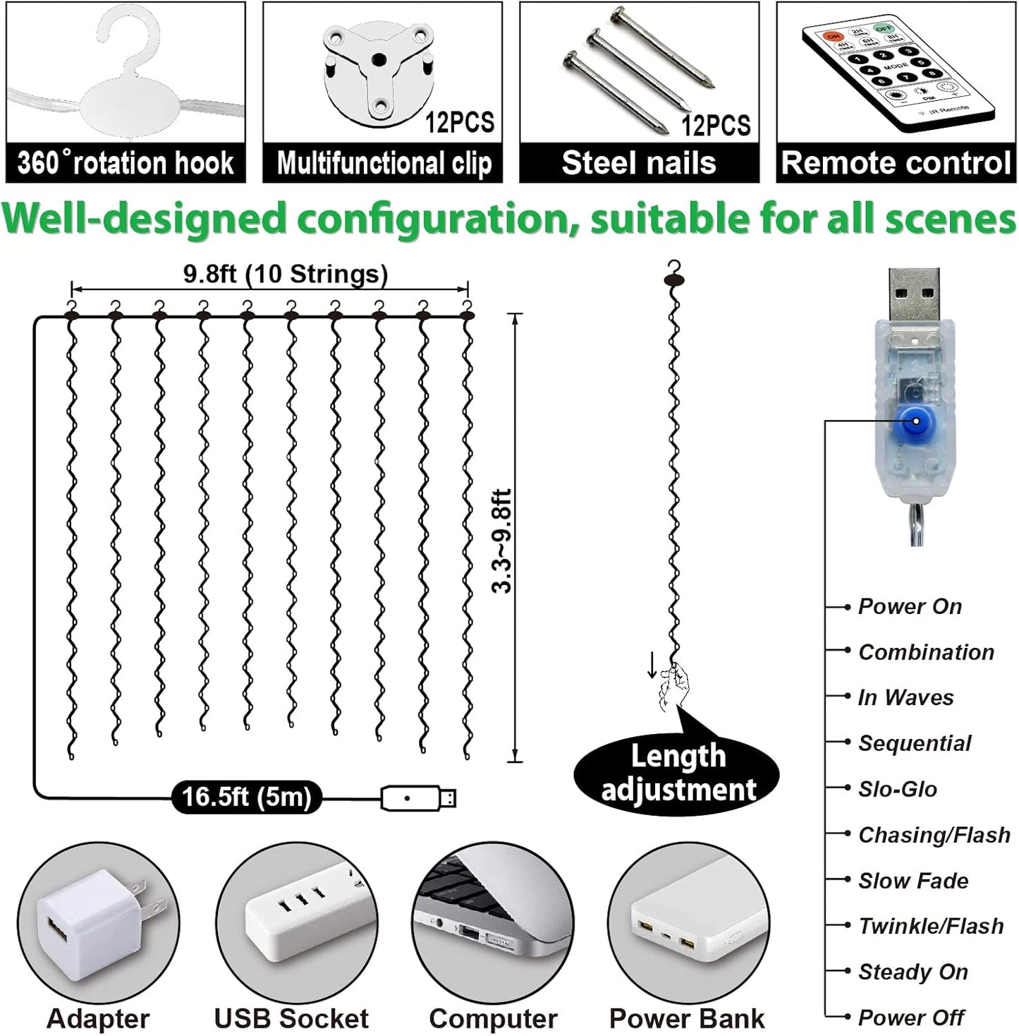 usb-powered 5v low-voltage input (corded electric, no outlet bulk)
