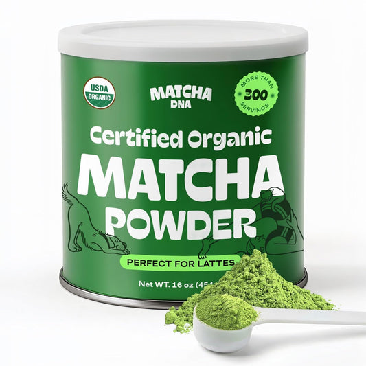 usda certified organic pure matcha green tea powder