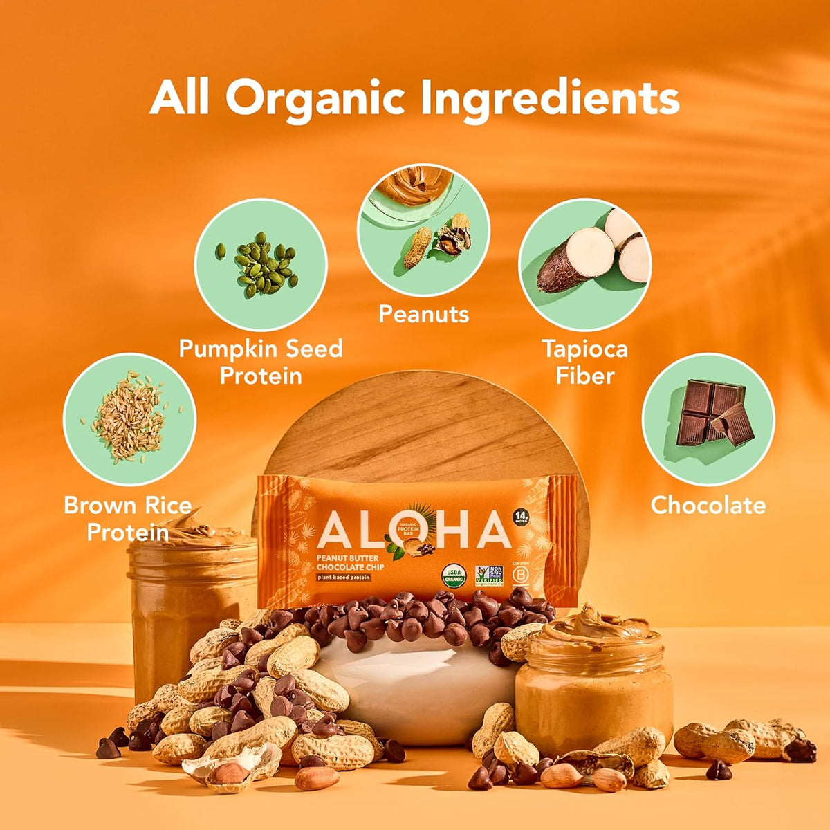 usda organic, non-gmo, vegan, gluten-free, paleo, kosher, soy-free, and dairy-free certifications