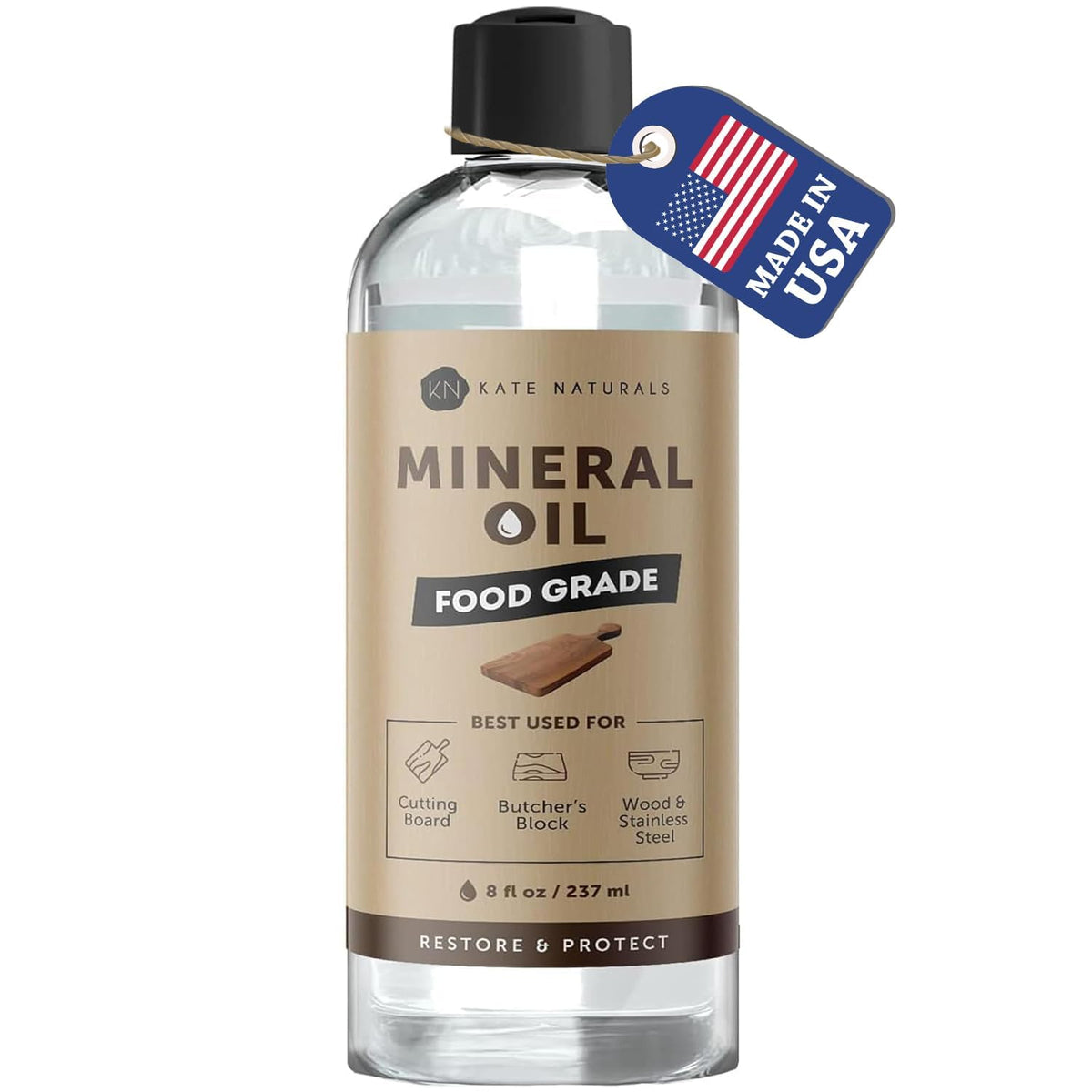 usp and food-grade certified mineral oil safe for direct food contact