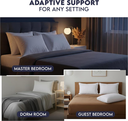 Utopia Bedding Queen Pillow – Elegant Birthday Gift for Her Who Loves Cozy Bedroom Upgrades