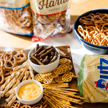 Utz Sourdough Pretzel Nuggets 52 oz Barrel – Bite-Size Lunchbox Snack for Kids' School Meals and After-School Munching