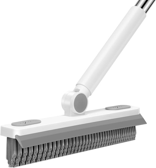 v-shaped brush head engineered for narrow grout lines, corners, and crevices